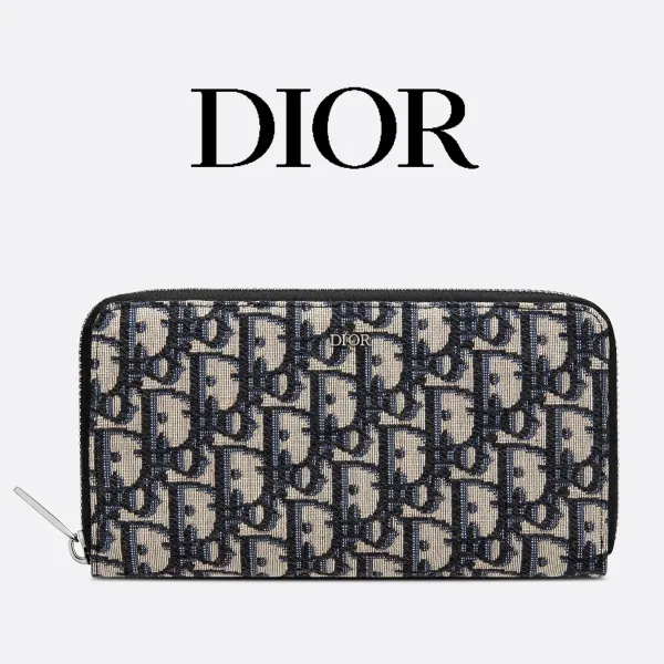 【2026】DIOR*オブリークジャガード ロングウォレット*モノグラム財布 19 x 11 cm 【2026】DIOR*オブリークジャガード ロングウォレット*モノグラム財布 19 x 11 cm