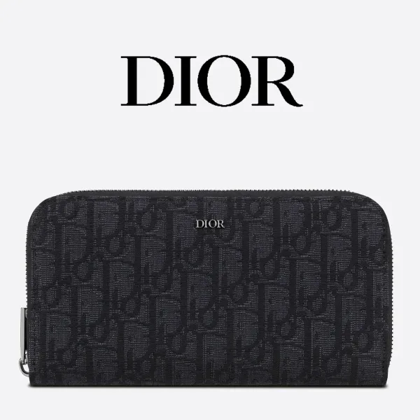 【2026】DIOR*オブリークジャガード ロングウォレット*モノグラム財布 19 x 11 cm 【2026】DIOR*オブリークジャガード ロングウォレット*モノグラム財布 19 x 11 cm
