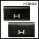 【2026】【HERMES】Constance long wallet アリゲーター ノワー 【2026】【HERMES】Constance long wallet アリゲーター ノワー