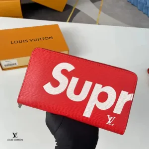 【2026】LV  ルイヴィトン   LOUIS VUITTON*SUPREME 財布 19.5*10.5*2.5CM  240919