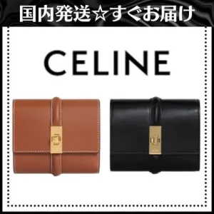 【2026】【国内入手困難】CELINE セリーヌ トリフォールド ウォレット スモール 10.5 X 8.5 X 4 CM