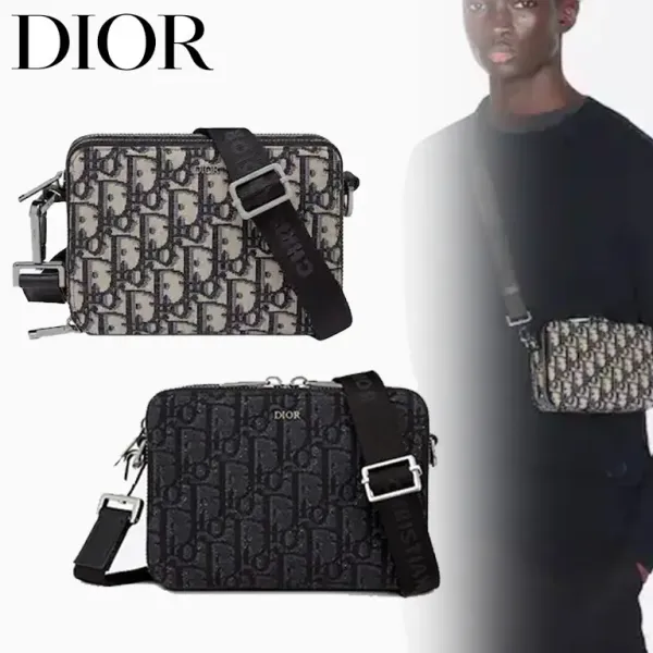 【2026】DIOR★オブリーク ジャカード ショルダーバッグ 17*12.5*5cm 【2026】DIOR★オブリーク ジャカード ショルダーバッグ 17*12.5*5cm