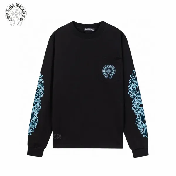 【2026】【CHROME HEARTS 公式旗艦店】クロムハーツ  丸首の衛衣  スウェットご好評に付き再入荷！241217