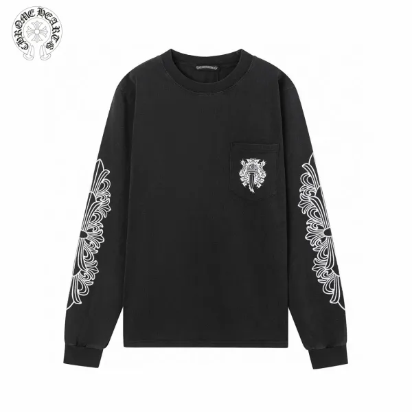 【2026】【CHROME HEARTS 公式旗艦店】クロムハーツ  丸首の衛衣  スウェットご好評に付き再入荷！241217