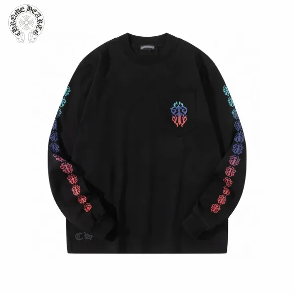 【2026】【CHROME HEARTS 公式旗艦店】クロムハーツ  丸首の衛衣  スウェットご好評に付き再入荷！241217