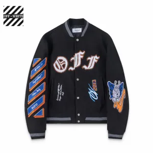 【2026】【OFF-WHITE 公式旗艦店】オフホワイト 野球着 ジャケット着ご好評に付き再入荷!241216 【2026】【OFF-WHITE 公式旗艦店】オフホワイト 野球着 ジャケット着ご好評に付き再入荷!241216