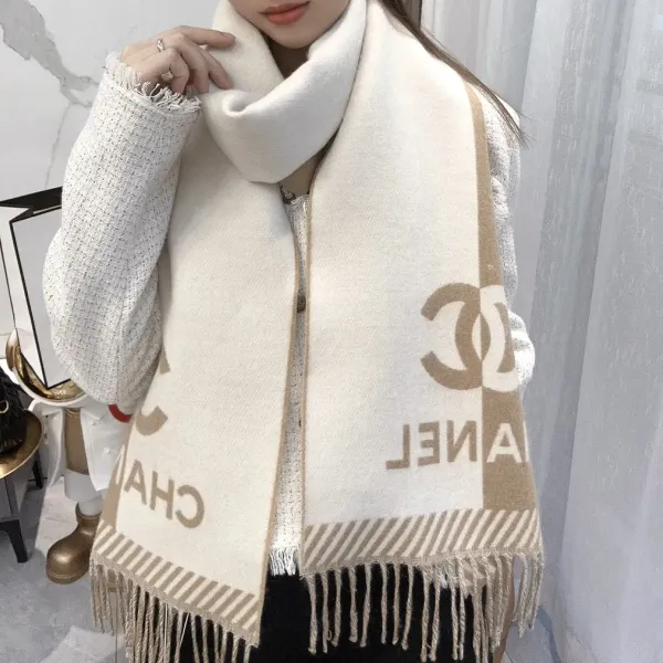 【2026】【CHANEL  シャネル 】スカーフ184*34CM  241209
