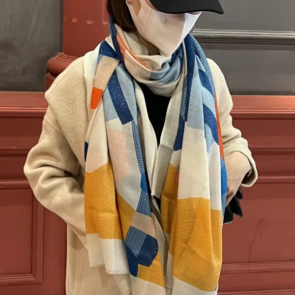 【2026】【HERMES エルメス 】スカーフ   100*200CM  241109