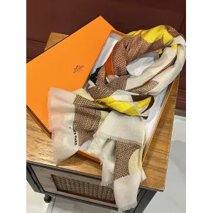 【2026】【HERMES エルメス 】スカーフ   100*200CM  241109