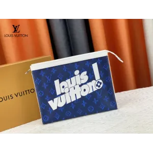【2026】LV【LOUIS VUITTON 公式 旗艦店】 ルイヴィトン クラッチバッグ 当日出荷 好評に付き再入荷!24*21*6CM 241101 【2026】LV【LOUIS VUITTON 公式 旗艦店】 ルイヴィトン クラッチバッグ 当日出荷 好評に付き再入荷!24*21*6CM 241101