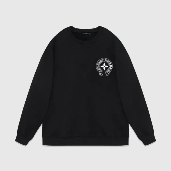 【2026】【CHROME HEARTS 公式旗艦店】クロムハーツ  丸首の衛衣 スウェット ご好評に付き再入荷  241025