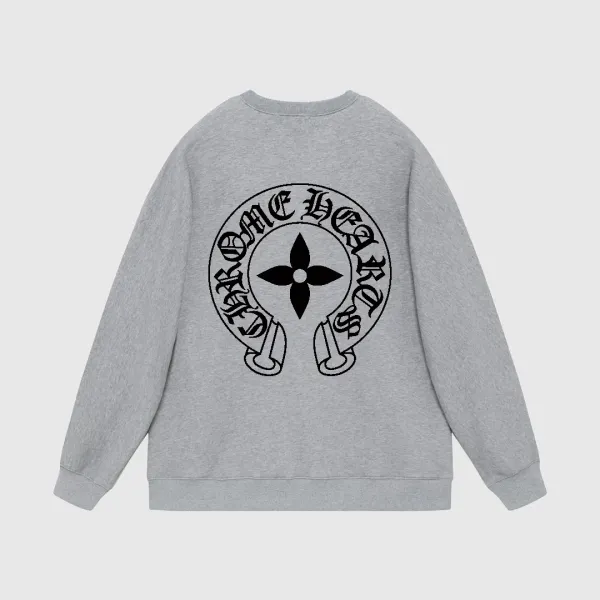 【2026】【CHROME HEARTS 公式旗艦店】クロムハーツ  丸首の衛衣 スウェット ご好評に付き再入荷  241025