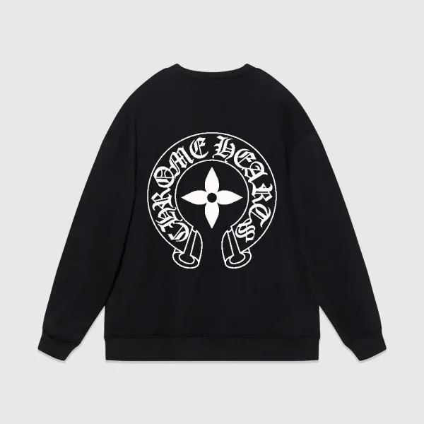 【2026】【CHROME HEARTS 公式旗艦店】クロムハーツ  丸首の衛衣 スウェット ご好評に付き再入荷  241025