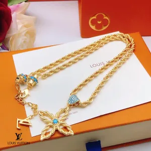 【2026】LV 【LOUIS VUITTON】ネックレス、新しいネックレス万能シンプルファッションオーナメント241015 【2026】LV 【LOUIS VUITTON】ネックレス、新しいネックレス万能シンプルファッションオーナメント241015