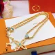【2026】LV 【LOUIS VUITTON】ネックレス、新しいネックレス万能シンプルファッションオーナメント241015 【2026】LV 【LOUIS VUITTON】ネックレス、新しいネックレス万能シンプルファッションオーナメント241015