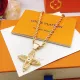 【2026】LV 【LOUIS VUITTON】ネックレス、新しいネックレス万能シンプルファッションオーナメント241015 【2026】LV 【LOUIS VUITTON】ネックレス、新しいネックレス万能シンプルファッションオーナメント241015