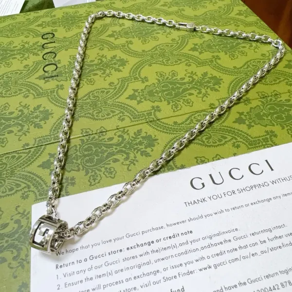 【2026】【GUCCI】ネックレス、新しいネックレス万能シンプルファッションオーナメント241015 【2026】【GUCCI】ネックレス、新しいネックレス万能シンプルファッションオーナメント241015