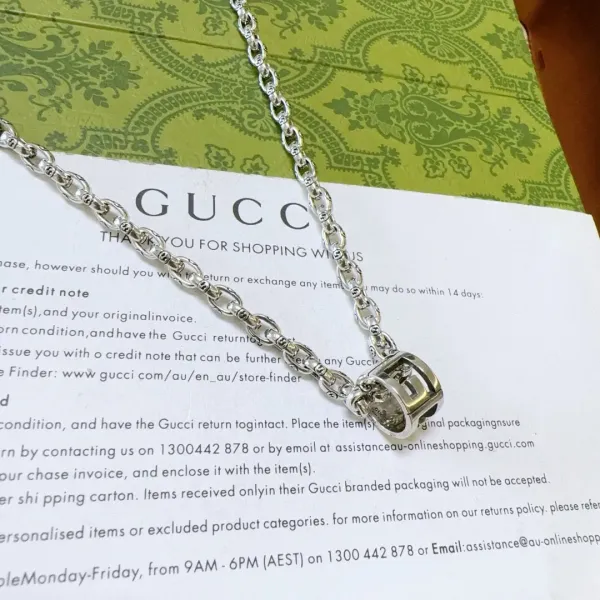【2026】【GUCCI】ネックレス、新しいネックレス万能シンプルファッションオーナメント241015 【2026】【GUCCI】ネックレス、新しいネックレス万能シンプルファッションオーナメント241015