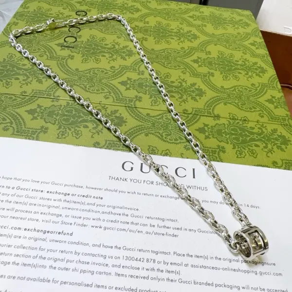 【2026】【GUCCI】ネックレス、新しいネックレス万能シンプルファッションオーナメント241015 【2026】【GUCCI】ネックレス、新しいネックレス万能シンプルファッションオーナメント241015