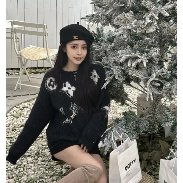 【2026】LV 【LOUIS VUITTON 公式旗艦店】ルイヴィトン  セーター好評に付き再入荷！ 240927