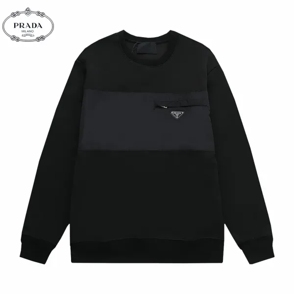 【2026】【PRADA 公式旗艦店】プラダ  丸首の衛衣 スウェットご好評に付き再入荷 240925