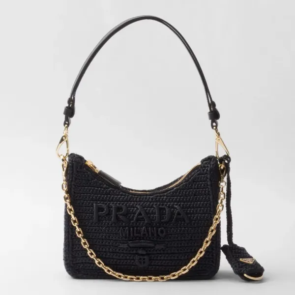 【2026】【大人気】PRADA プラダ◆Re-edition ミニバッグ チェーン ストラップ付 22*18*6CM 240920 【2026】【大人気】PRADA プラダ◆Re-edition ミニバッグ チェーン ストラップ付 22*18*6CM 240920