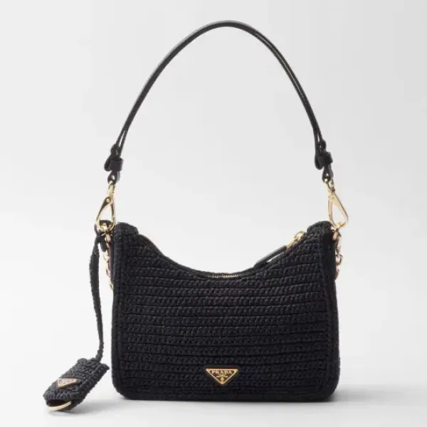 【2026】【大人気】PRADA プラダ◆Re-edition ミニバッグ チェーン ストラップ付 22*18*6CM 240920 【2026】【大人気】PRADA プラダ◆Re-edition ミニバッグ チェーン ストラップ付 22*18*6CM 240920