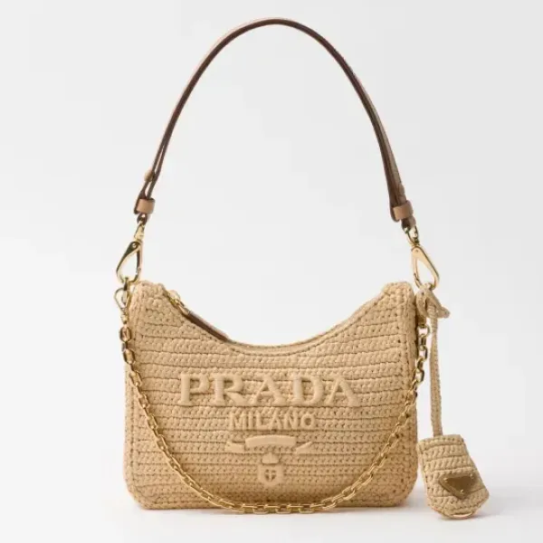 【2026】【大人気】PRADA プラダ◆Re-edition ミニバッグ チェーン ストラップ付 22*18*6CM 240920 【2026】【大人気】PRADA プラダ◆Re-edition ミニバッグ チェーン ストラップ付 22*18*6CM 240920