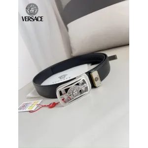 【2026】【VERSACE】(ヴェルサーチ) 3.5cmベルト メンズ 240903