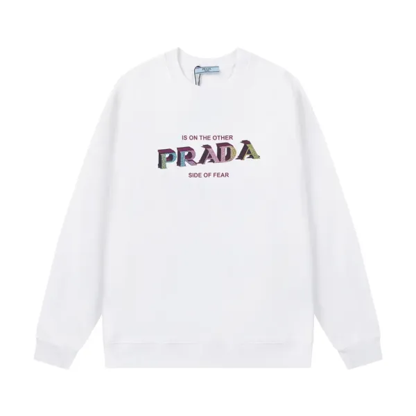 【2026】【PRADA 公式旗艦店】プラダ  丸首の衛衣 スウェットご好評に付き再入荷 240828