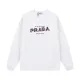 【2026】【PRADA 公式旗艦店】プラダ  丸首の衛衣 スウェットご好評に付き再入荷 240828