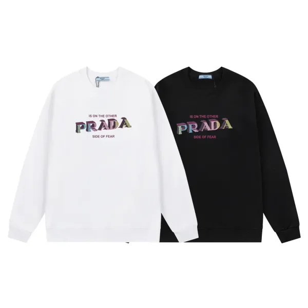 【2026】【PRADA 公式旗艦店】プラダ  丸首の衛衣 スウェットご好評に付き再入荷 240828