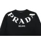 【2026】【PRADA 公式旗艦店】プラダ  丸首の衛衣 スウェットご好評に付き再入荷 240828