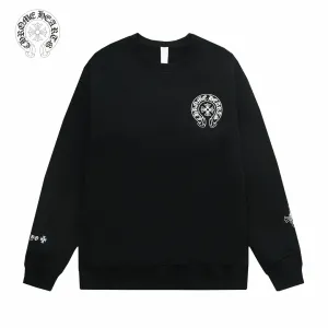 【2026】【CHROME HEARTS 公式旗艦店】クロムハーツ 丸首の衛衣 スウェット ご好評に付き再入荷240829 【2026】【CHROME HEARTS 公式旗艦店】クロムハーツ 丸首の衛衣 スウェット ご好評に付き再入荷240829