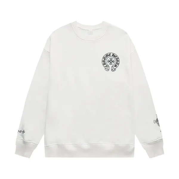 【2026】【CHROME HEARTS 公式旗艦店】クロムハーツ 丸首の衛衣 スウェット ご好評に付き再入荷240829 【2026】【CHROME HEARTS 公式旗艦店】クロムハーツ 丸首の衛衣 スウェット ご好評に付き再入荷240829