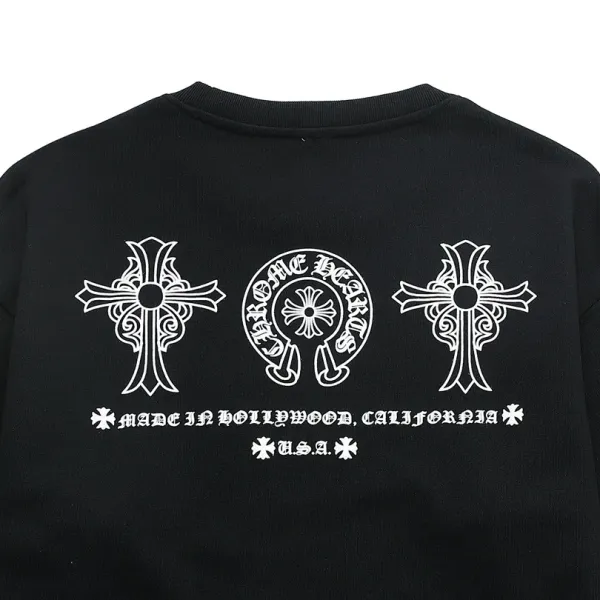 【2026】【CHROME HEARTS 公式旗艦店】クロムハーツ 丸首の衛衣 スウェット ご好評に付き再入荷240829 【2026】【CHROME HEARTS 公式旗艦店】クロムハーツ 丸首の衛衣 スウェット ご好評に付き再入荷240829