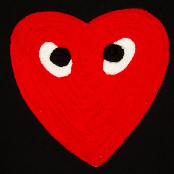 【2026】【COMME DES GARCONS PLAY公式旗艦店】コム デ ギャルソン プレイ丸首の衛衣 スウェット ご好評に付き再入荷 240816 【2026】【COMME DES GARCONS PLAY公式旗艦店】コム デ ギャルソン プレイ丸首の衛衣 スウェット ご好評に付き再入荷 240816