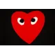 【2026】【COMME DES GARCONS PLAY公式旗艦店】コム デ ギャルソン プレイ丸首の衛衣 スウェット ご好評に付き再入荷 240816 【2026】【COMME DES GARCONS PLAY公式旗艦店】コム デ ギャルソン プレイ丸首の衛衣 スウェット ご好評に付き再入荷 240816