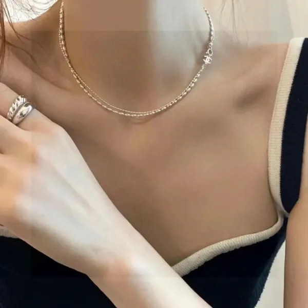 【2026】【CHANEL】ネックレス、新しいネックレス万能シンプルファッションオーナメント 240814 【2026】【CHANEL】ネックレス、新しいネックレス万能シンプルファッションオーナメント 240814