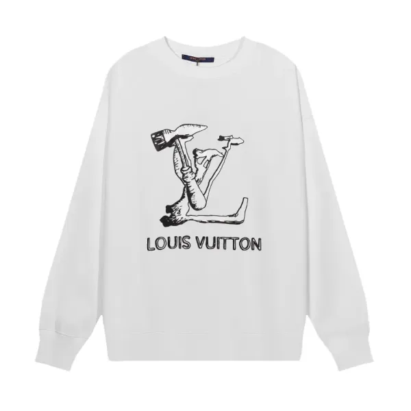 【2026】【LOUIS VUITTON  公式旗艦店】ルイヴィトン 丸首の衛衣 スウェット ご好評に付き再入荷 240811