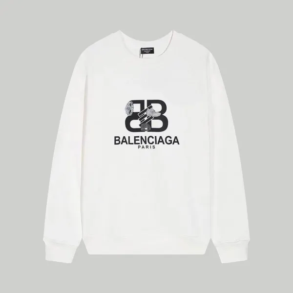 【2026】【BALENCIAGA 公式旗艦店】バレンシアガ 丸首の衛衣 スウェット ご好評に付き再入荷 240809 【2026】【BALENCIAGA 公式旗艦店】バレンシアガ 丸首の衛衣 スウェット ご好評に付き再入荷 240809