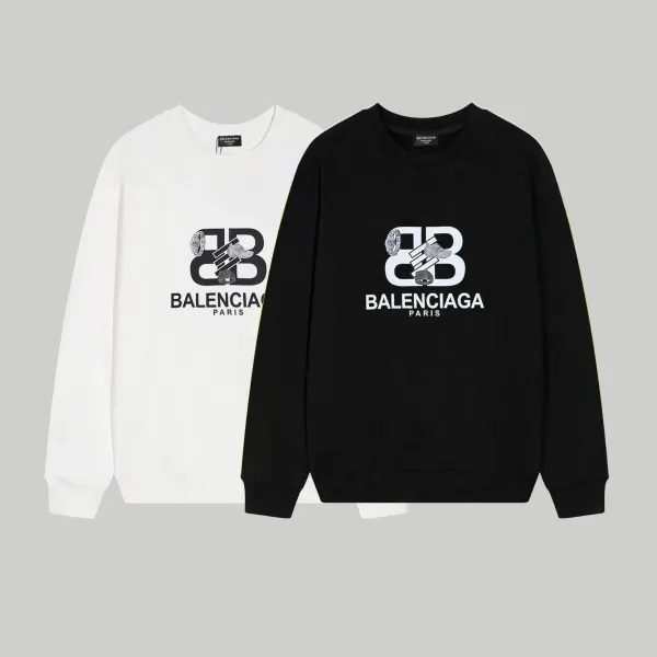【2026】【BALENCIAGA 公式旗艦店】バレンシアガ 丸首の衛衣 スウェット ご好評に付き再入荷 240809 【2026】【BALENCIAGA 公式旗艦店】バレンシアガ 丸首の衛衣 スウェット ご好評に付き再入荷 240809