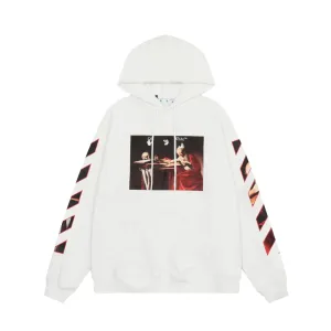 【2026】【OFF-WHITE  公式旗艦店】オフホワイトパーカースウェットご好評に付き再入荷 240806