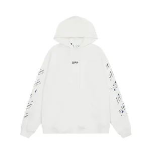 【2026】【OFF-WHITE  公式旗艦店】オフホワイトパーカースウェットご好評に付き再入荷 240806