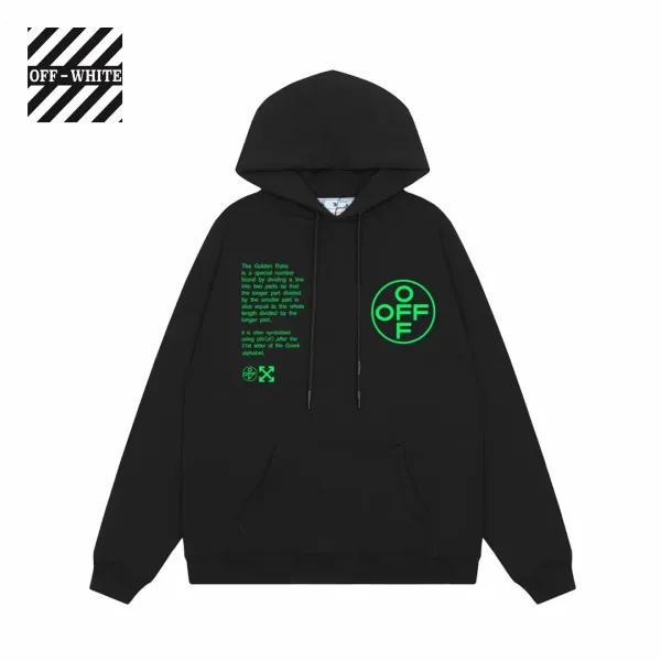 【2026】【OFF-WHITE  公式旗艦店】オフホワイトパーカースウェットご好評に付き再入荷 240806