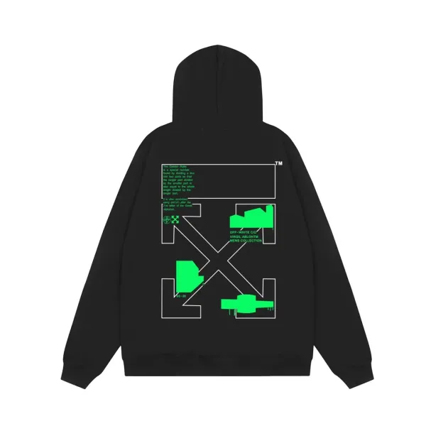 【2026】【OFF-WHITE  公式旗艦店】オフホワイトパーカースウェットご好評に付き再入荷 240806