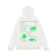 【2026】【OFF-WHITE  公式旗艦店】オフホワイトパーカースウェットご好評に付き再入荷 240806