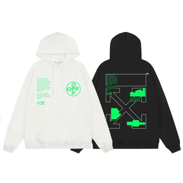 【2026】【OFF-WHITE  公式旗艦店】オフホワイトパーカースウェットご好評に付き再入荷 240806