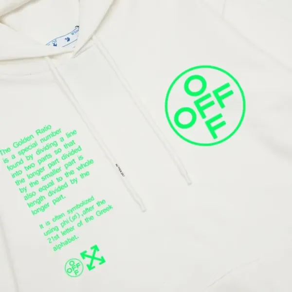 【2026】【OFF-WHITE  公式旗艦店】オフホワイトパーカースウェットご好評に付き再入荷 240806
