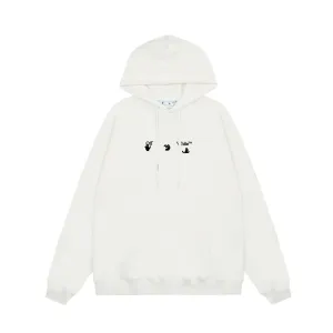 【2026】【OFF-WHITE  公式旗艦店】オフホワイトパーカースウェットご好評に付き再入荷 240806